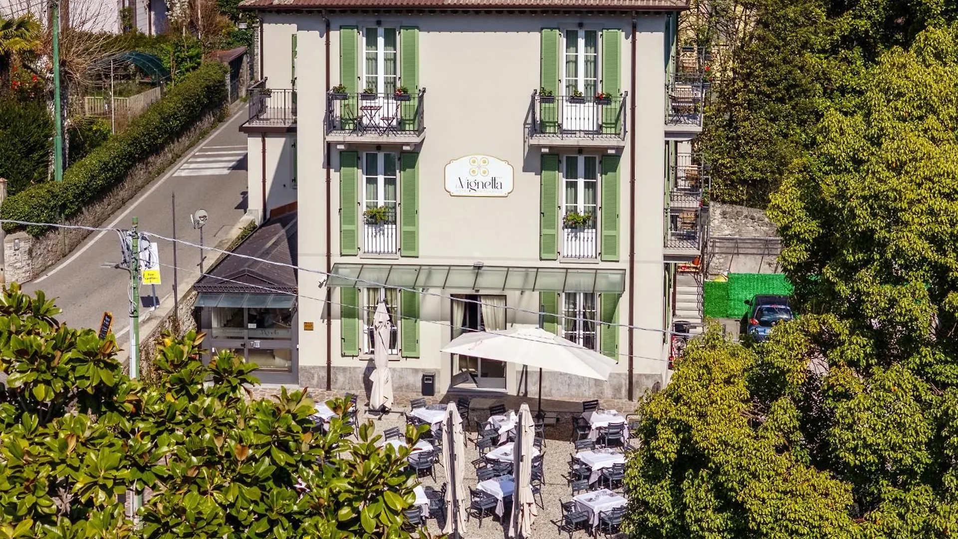 Hotel Ristorante La Vignetta Черноббио